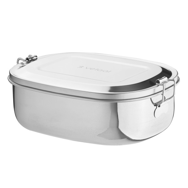 Edelstahl-Brotdose Behålla Farbe: Silber Gravur: ohne Gravur